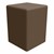 Shapes Series II Tall Soft Seating - Cube - Chocolate