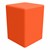 Shapes Series II Tall Soft Seating - Cube - Orange