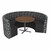 Shapes Series II Structured Designer Soft Seating - Curved Café
