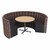 Shapes Series II Structured Designer Soft Seating - Curved Café