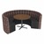 Shapes Series II Structured Designer Soft Seating - Curved Café