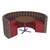Shapes Series II Structured Designer Soft Seating - Curved Café