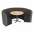 Shapes Series II Structured Designer Soft Seating - Curved Café