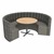 Shapes Series II Structured Designer Soft Seating - Curved Café