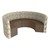 Shapes Series II Structured Designer Soft Seating - Curved Huddle - Desert & Chocolate