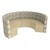 Shapes Series II Structured Designer Soft Seating - Curved Huddle - Desert & Sand