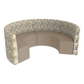 Shapes Series II Structured Designer Soft Seating - Curved Huddle