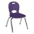 Structure Series Preschool Chair (12" Seat Height) - Purple