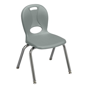 Structure Series School Chair (14" Seat Height) - Light Gray