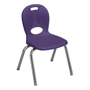 Structure Series School Chair (14" Seat Height) - Purple