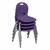 Structure Series School Chair (14" Seat Height) - Purple Stacked
