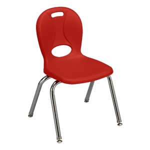 Structure Series School Chair (14" Seat Height) - Red