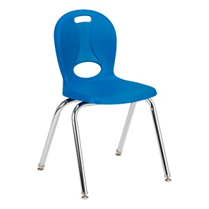 Structure Series School Chair (16" Seat Height) - Brilliant Blue