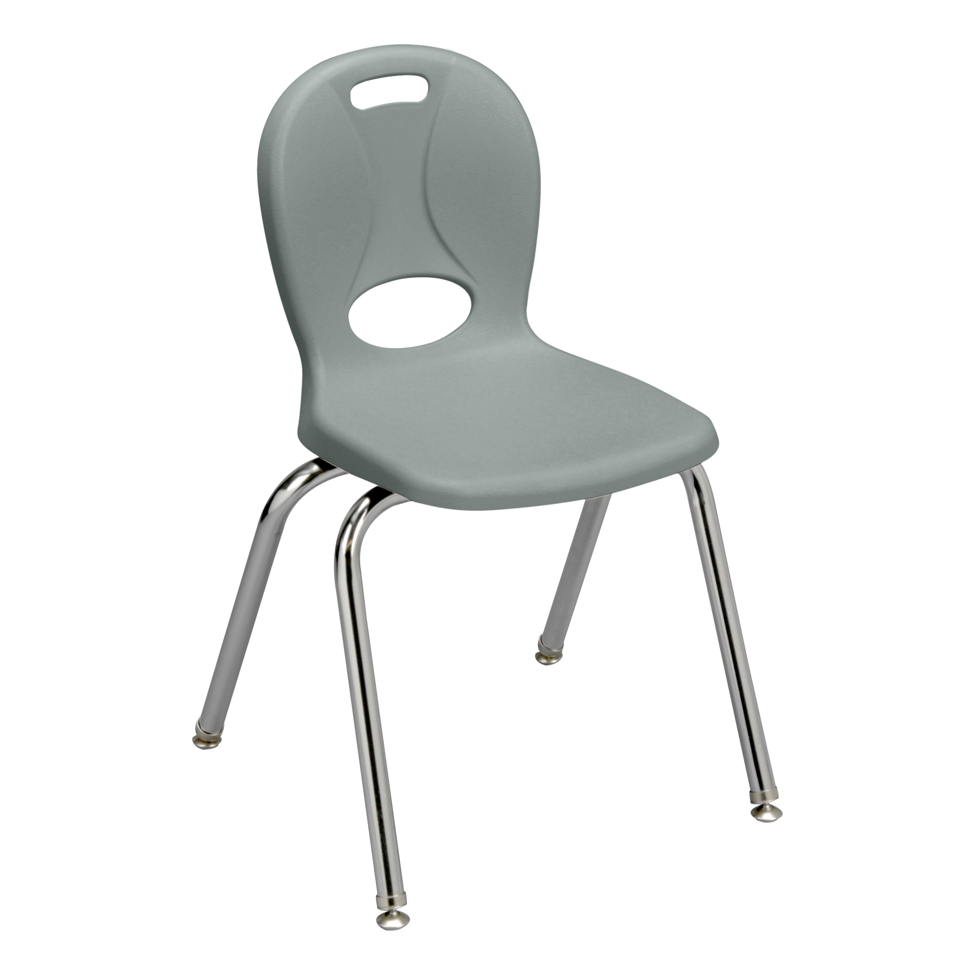Structure Series School Chair (16" Seat Height) - Light Gray