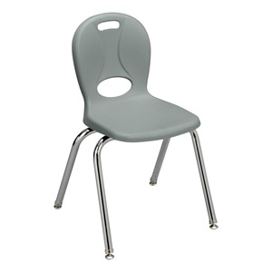 Structure Series School Chair (16" Seat Height) - Light Gray