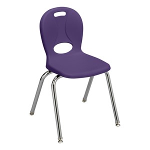 Structure Series School Chair (16" Seat Height) - Purple