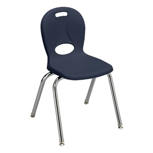 Structure Series School Chair (16" Seat Height) - Navy