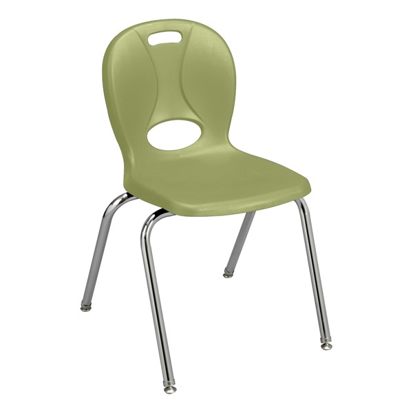 Structure Series School Chair (18" Seat Height) - Fern Green