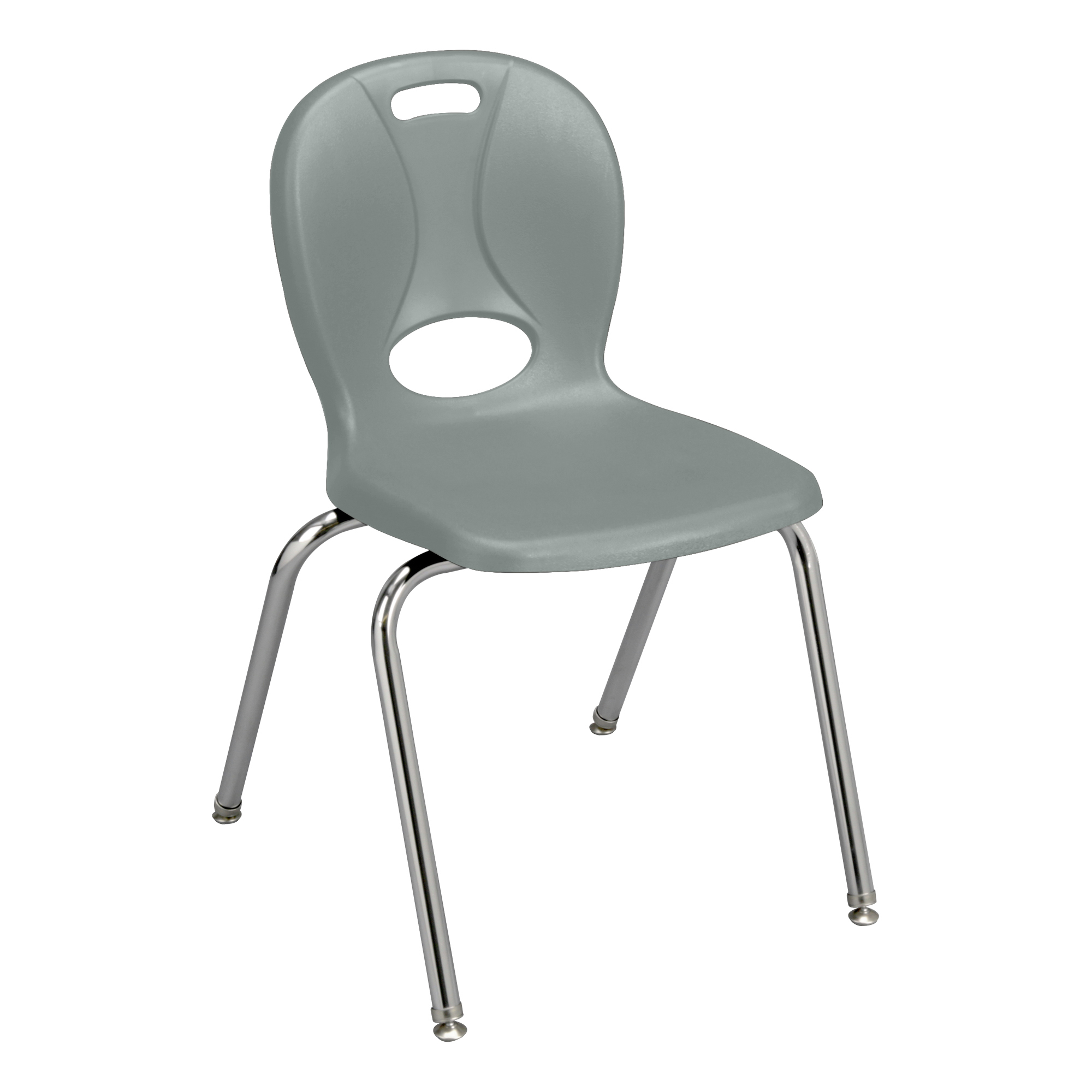 Structure Series School Chair (18" Seat Height) - Light Grey