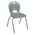Structure Series School Chair (18" Seat Height) - Light Grey
