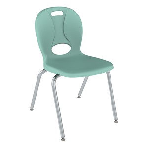 Structure Series School Chair (18" Seat Height)  - Seafoam