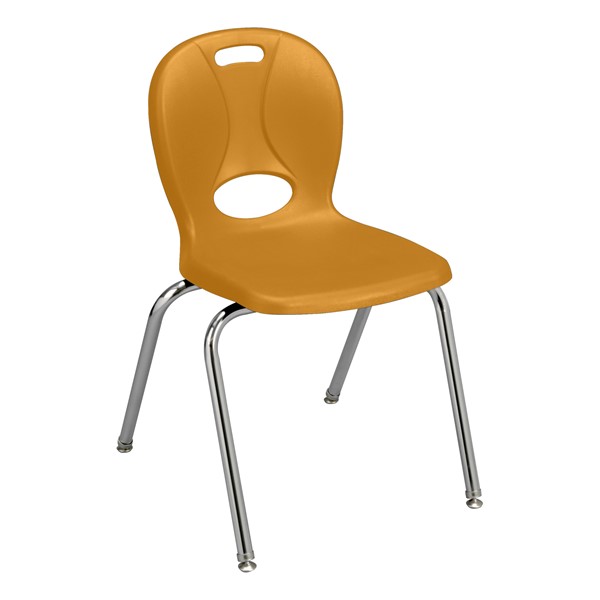 Structure Series School Chair (18" Seat Height) - Sunflower