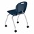 Mobile Structure Series School Chair - Navy, Back