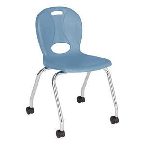 Mobile Structure Series School Chair -Sky Blue
