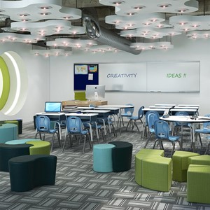 Shapes Series II Vinyl Soft Seating - Cylinder - Environment