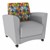 Shapes Series II Common Area Chair - Compass Sapphire w/ Light Gray