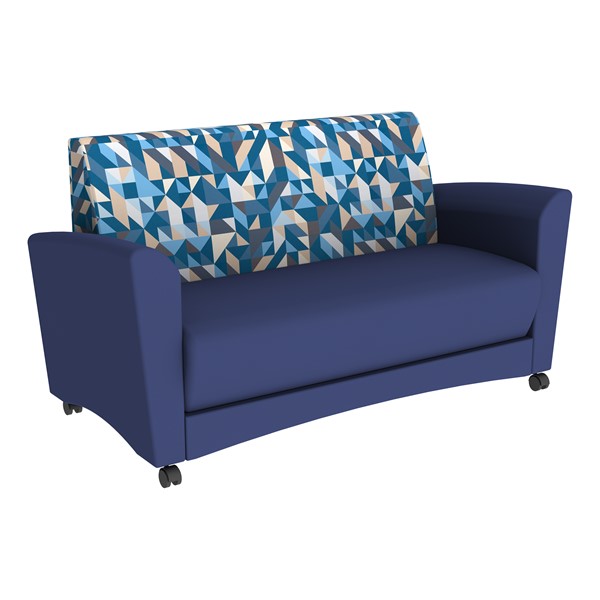 Shapes Series II Common Area Sofa - Angle Midnight/Navy