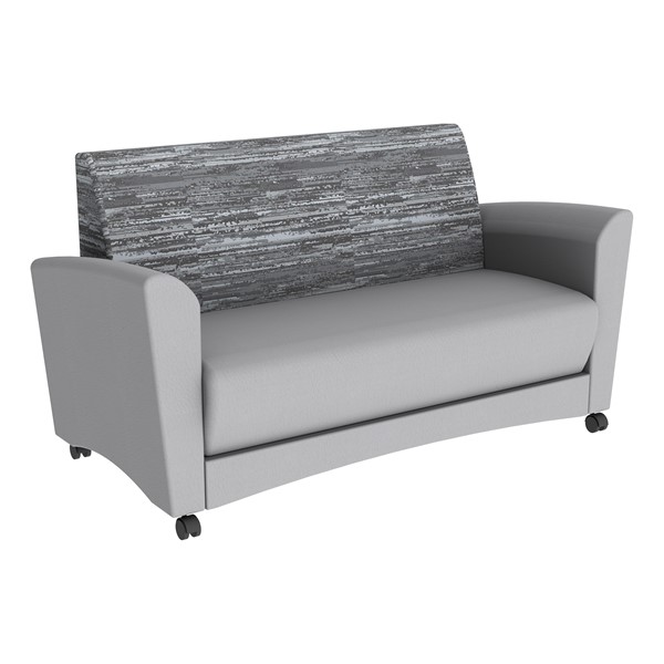 Shapes Series II Common Area Sofa (Grade 4 Material) - Sirocco Shoal/Light Gray