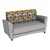 Shapes Series II Common Area Sofa - Compass Sapphire/Light Gray