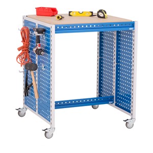 Creation Station Workbench Kit - Square (30" L x 30" D x 36" H) - Bin sold separately (accessories not included)