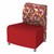 Shapes Series II Banquette Soft Seating - Outer Curve - Angle Pepper/Red