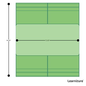 Shapes Series II Banquette Vinyl Soft Seating Set - Four-Piece Rectangle Seating w/ Rectangle Pedestal Café Table - Grouped Footprint