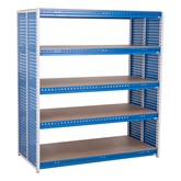 Creation Station Shelving Unit Kit (60'' L x 30'' D x 70'' H) 