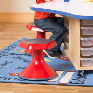 Active Learning Stool - Red