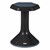Boomerang Collaborative Desk w/ Wire Box & 18" Black Active Learning Stool Set - Stool
