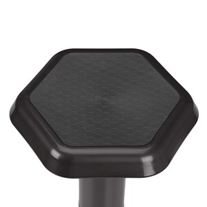 Boomerang Collaborative Desk w/ Wire Box & 18" Black Active Learning Stool Set - Stool - Seat