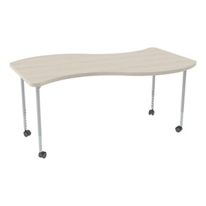 Structure Series Mobile Wave Collaborative Table