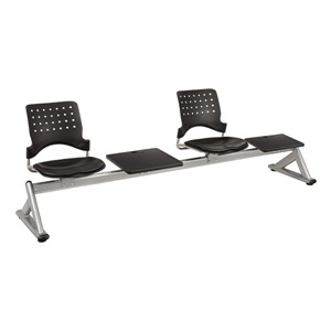 Ballard Series Beam Seating w/ 2 Padded Vinyl Seats & 2 Tables