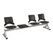 Ballard Series Beam Seating w/ 3 Seats & 1 Table