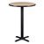 Round Pedestal Stool-Height Café Table