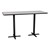 Rectangle Pedestal Stool-Height Café Table and Bentwood Stack Café Stool Set - Table