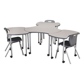Structure Series Bow Tie & Cog Mobile Collaborative Table Set