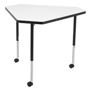 Structure Series Diamond Mobile Collaborative Whiteboard Table