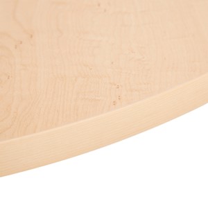 Round Pedestal Stool-Height Café Table w/ Round Base - Edge