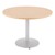 Round Pedestal Café Table w/ Round Base