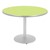 Round Pedestal Café Table w/ Round Base